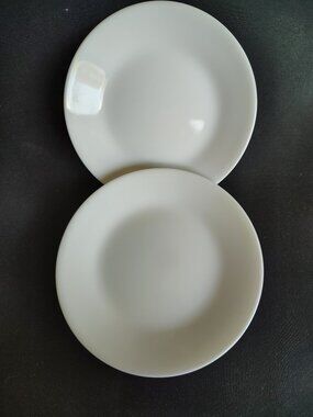 Corelle 6pc WINTER FROST Small Bread Dessert Plates 6 3/4"